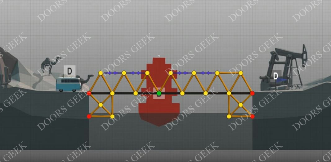 Poly Bridge Level 2 2 Drawbridge Doors Geek