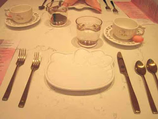 Hello Kitty Tea Place Setting.