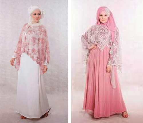 model baju brokat muslim