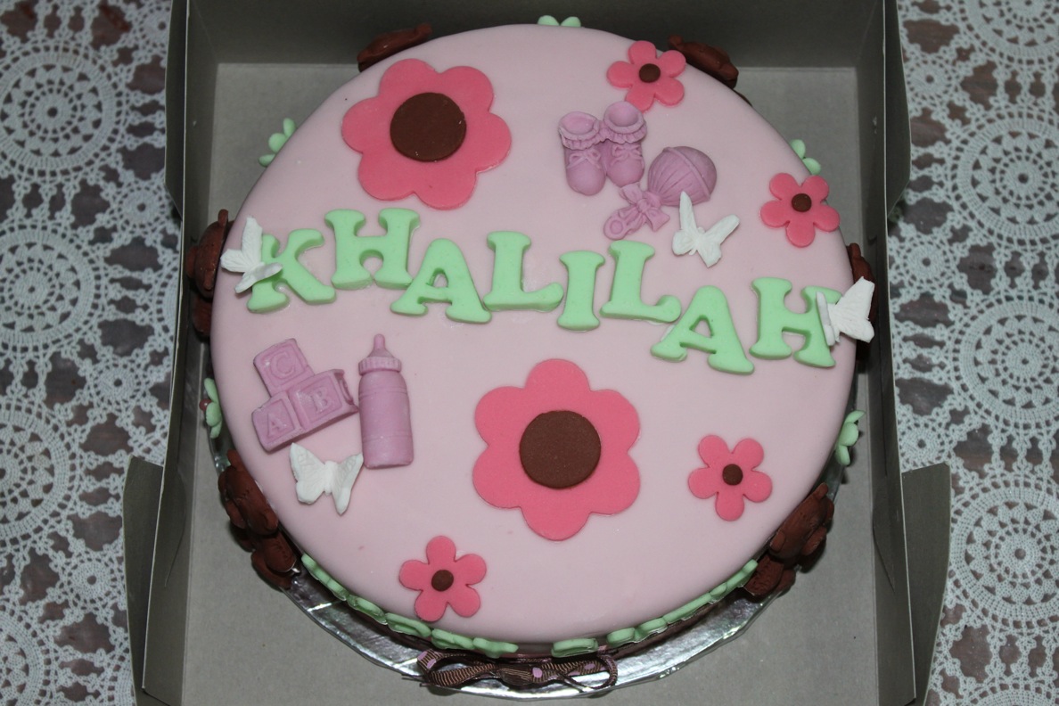 CitsCakes: baby girls birthday cake~