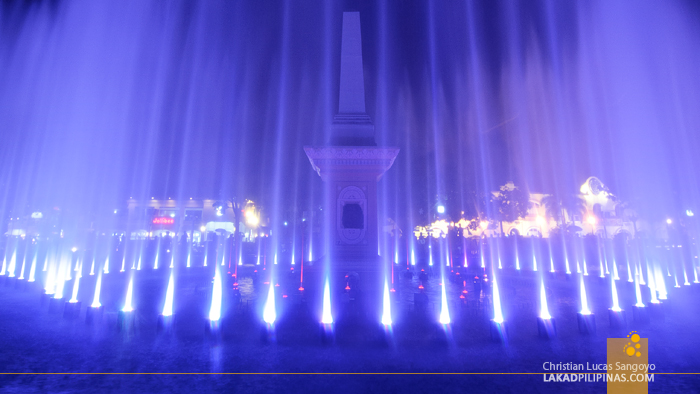 The Dancing Fountain Show at Vigan