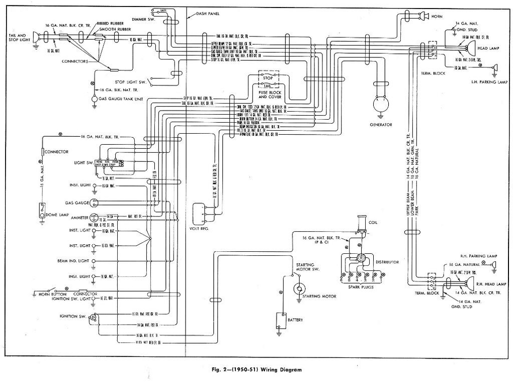 51 Chevy Truck Wiring Harness