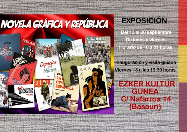 Basauri exposición: Novela gráfica y República