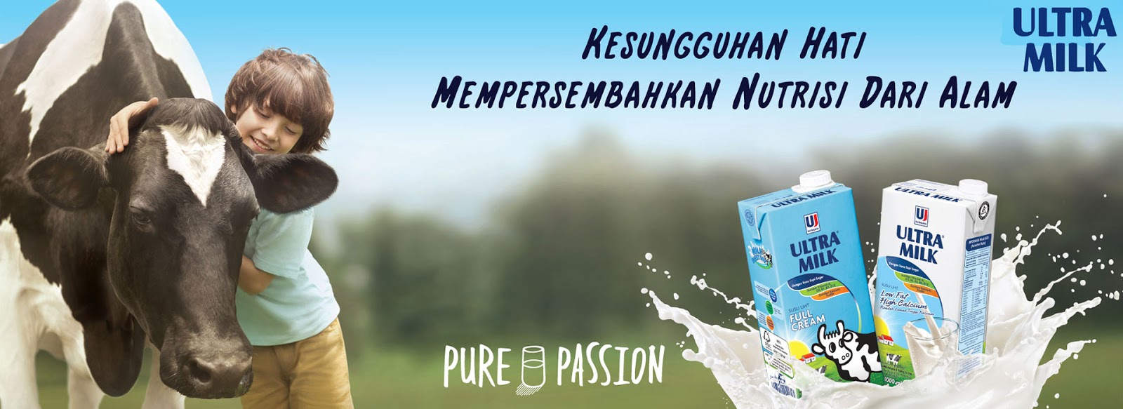 Slogan Ultra Milk Sketsa