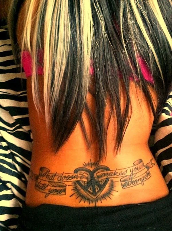 tatuaje espalda baja mujerer