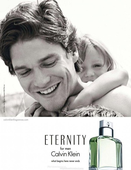 Jesse Wood Calvin Klein Fragrance 2012