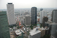 Tokyo View from Hilton Shinjuku - Day