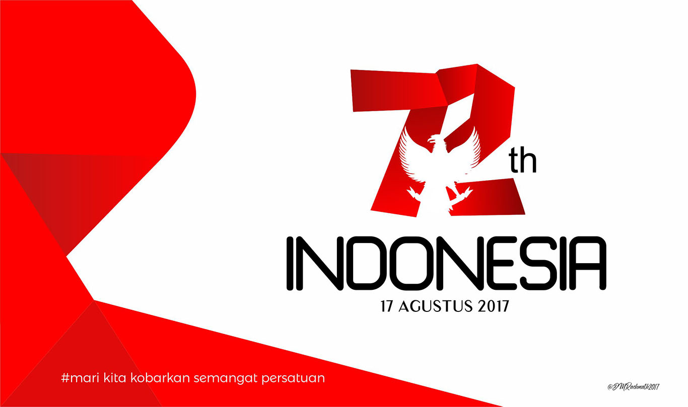 HUT RI 72 LOGO  Imahku Studio  Imahku Desain