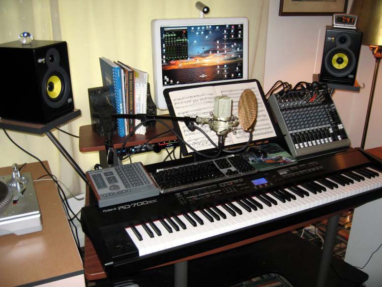 studio musik rumahan