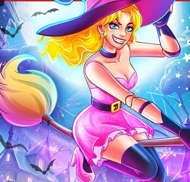 Illustration of Princess Barry and Leva in Berrybloom's strawberry fields.