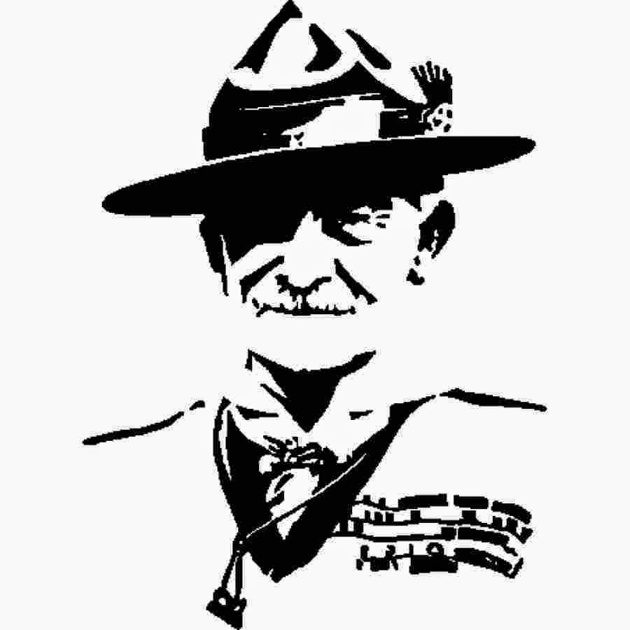 Kumpulan Gambar Baden Powell Hitam Putih Pramuka