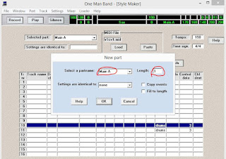 Membuat Style dari File MIDI Dengan OMB (One Man Band)