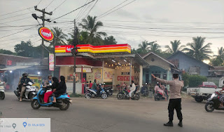 Untuk Menciptakan Rasa Nyaman Bagi Pengendara dan Wujud Nyata Kehadiran Polsek Petir Polres Serang