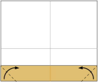 Step 3: Fold in the dotted line