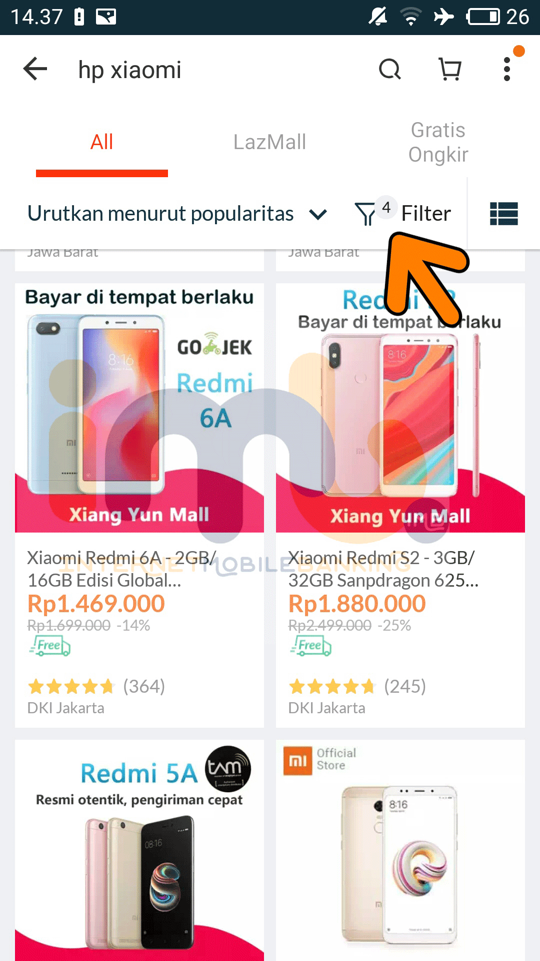 Produk Lazada Bayar Di Tempat &amp; Cara Belanja Gratis Ongkir