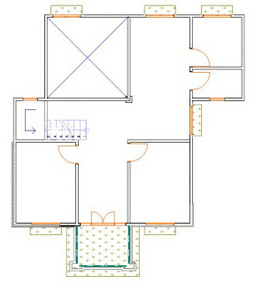 Type 230 denah rumah 2 lantai