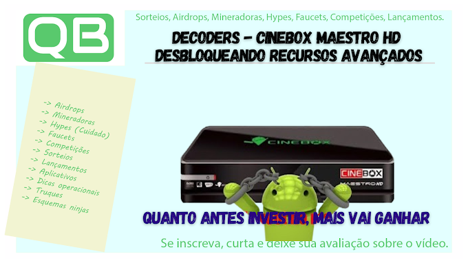 Decoders - Cinebox Maestro HD - Desbloqueando Recursos Avançados