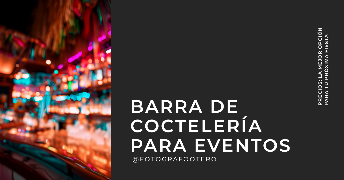 Barra de coctelería para eventos precios: La mejor opción tu próxima fiesta - Fiestas y Eventos Uruguay