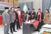 Wakil Walikota Gunungsitoli Menghadiri Pelantikan PAW Anggota DPRD Masa Jabatan 2019-2024    