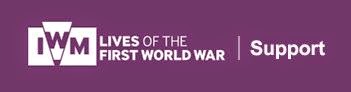 Lives of the First World War logo and title with added word Support