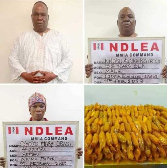 BREAKING: NDLEA Nabs Church General Overseer For Drug Trafficking (Photos)