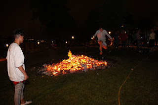 Fiesta de la noche de San Juan en Barakaldo