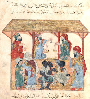 Köleler - Zadib Yemen 13. yüzyıl BNF Paris