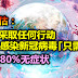 中国预估：如果不采取任何行动，80亿人感染新冠病毒「只需21天」。60%到80%无症状