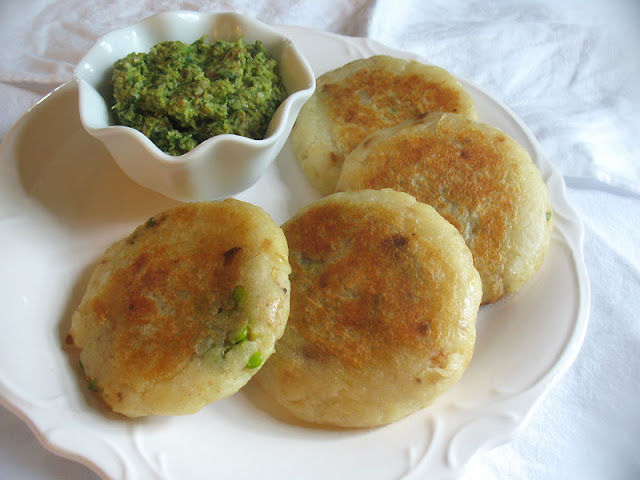 Aloo Matar Tikki