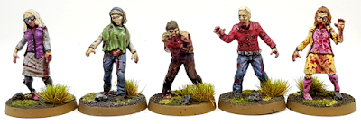 Prelude to Woodbury Walkers Painted