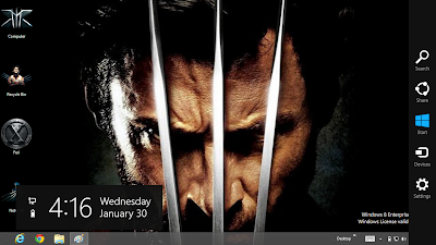 X Men Theme For Windows 8