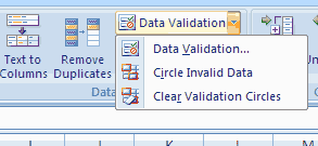 data validation