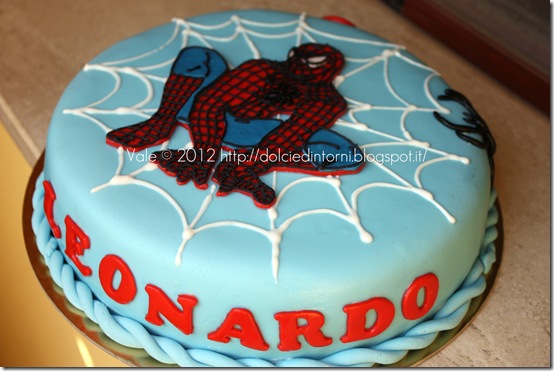 Torta spiderman