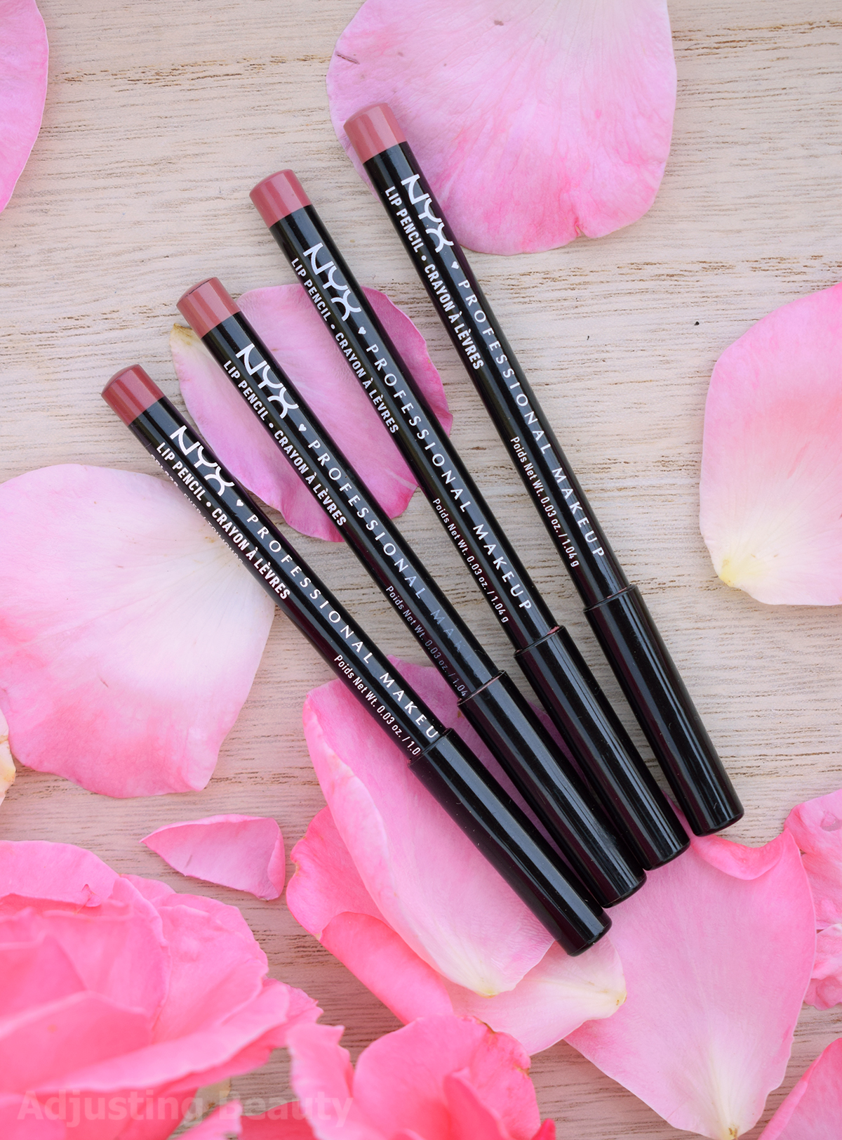 Review: NYX Slim Lip Pencils - Nude Pink, Natural, Peekaboo Neutral, Ever -  Adjusting Beauty