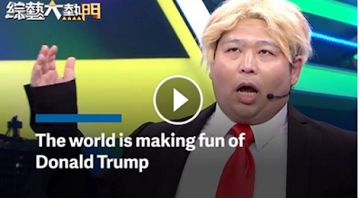 trump satire all over the world