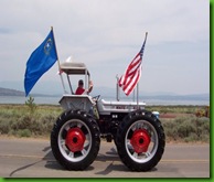 Art Daub Restored tractor