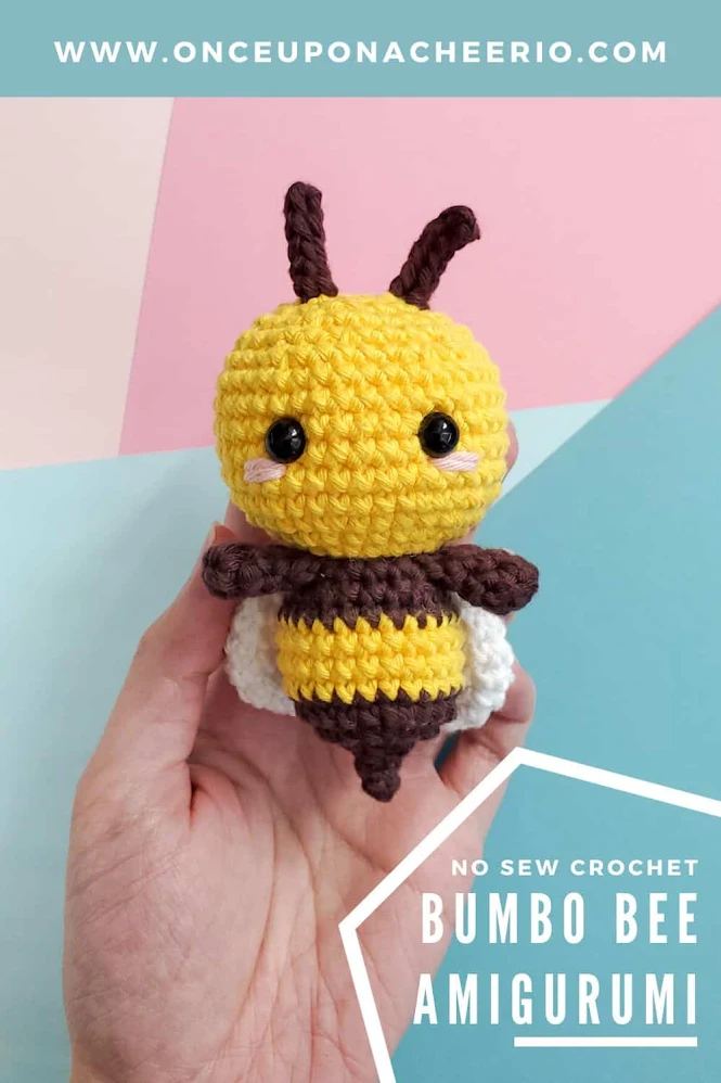 Baby Bee Amigurumi No Sew Crochet Pattern