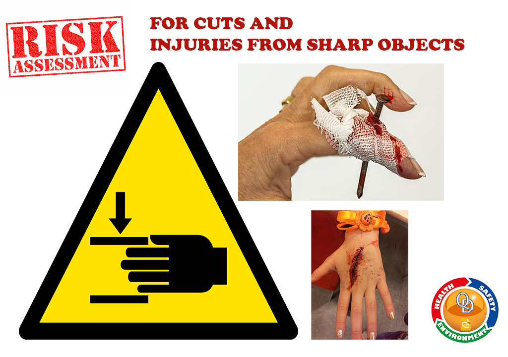 RISK ASSESSMENT FOR CUTS AND INJURIES FROM SHARP OBJECTS