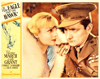 THE EAGLE AND THE HAWKS. Lobby Card: 36 x 28 cms. Estados Unidos. EL ÁGUILA Y EL HALCÓN. The Eagle and the Hawk. 1933. Estados Unidos. Dirección: Stuart Walker. Reparto: Fredric March, Cary Grant, Jack Oakie, Carole Lombard, Guy Standing, Forrester Harvey, Kenneth Howell, Leyland Hodgson, Virginia Hammond, Douglas Scott, Robert Seiter, Dennis O'Keefe.