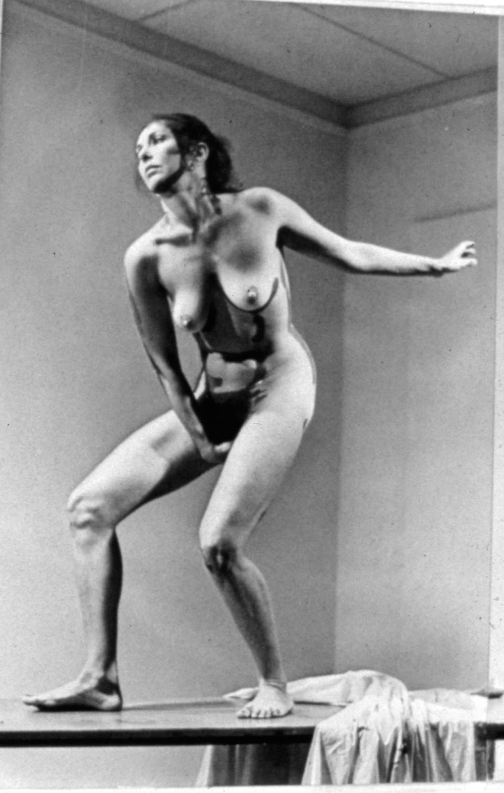 Carolee Schneemann, Interior Scroll (1975), posted on Friday, 22 July 2016