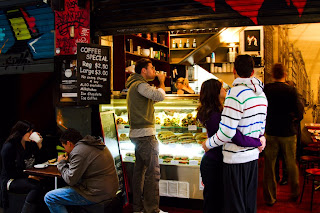 A Cafe down Degraves Street - Melbourne