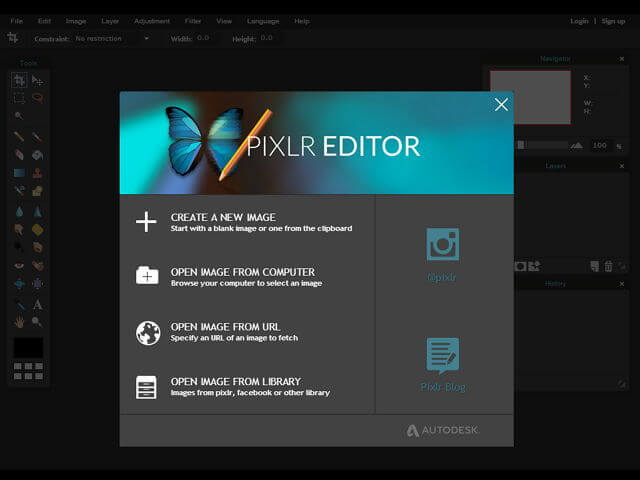 [教學] Pixlr Editor 圖片背景虛化，選框、套索工具應用_001