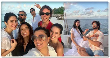 Katrina Kaif had a birthday celebration on the beach: She was seen having fun on the yacht with her, got a special gift