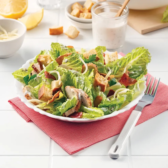 How To Make Chicken Caesar salad at Home