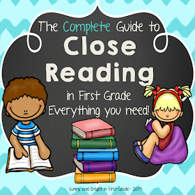 https://www.teacherspayteachers.com/Product/First-Grade-Close-Reading-A-Complete-Guide-EVERYTHING-You-Need-Common-Core-1213970