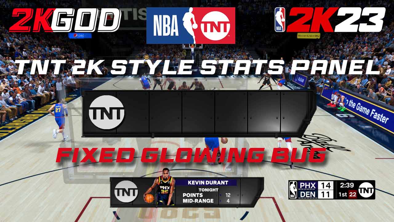 NBA 2K23 2KGOD TNT Team Stats