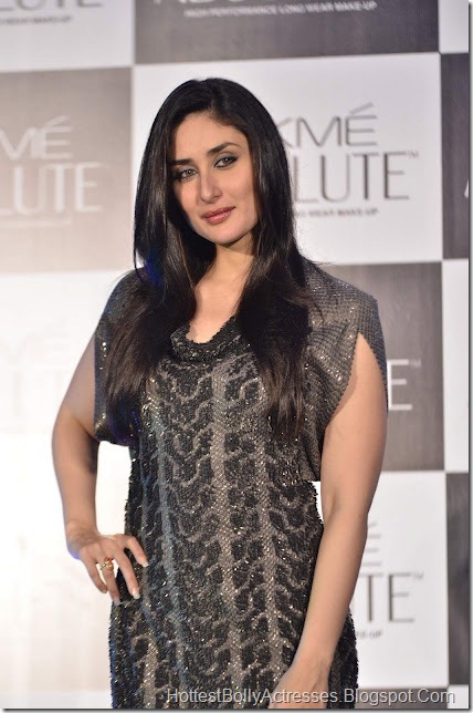 Kareena Kapoor Hot Black Dress 1