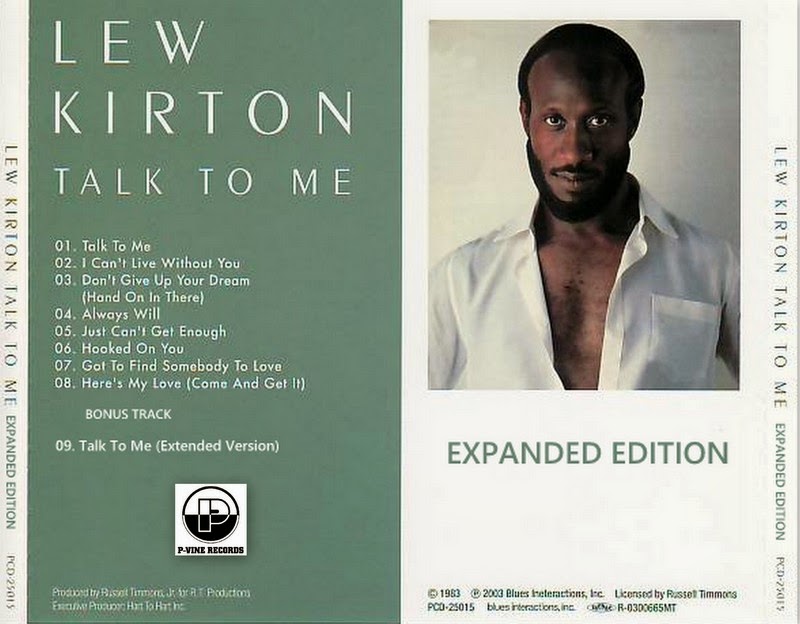 Résultat de recherche d'images pour "Lew Kirton - Talk to me 83"