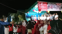 Panitia Gelar Malam Hiburan Rakyat, Sekaligus Penyerahan Hadiah Perlombaan HUT – RI ke 77