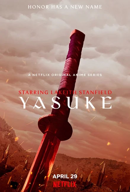 Primer trailer y visual de Yasuke, anime original de LeSean Thomas y MAPPA.